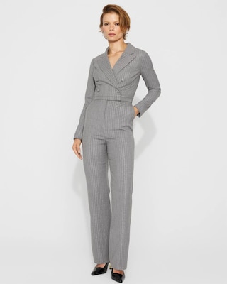 HAVEL studio / wool jumpsuit グレー 38サイズ HAVEL studio / wool jumpsuit グレー 38サイズ